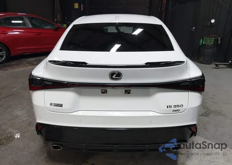 2021 Lexus Is 350 F Sport из США, поврежденный, VIN JTHGZ1E21M5020060